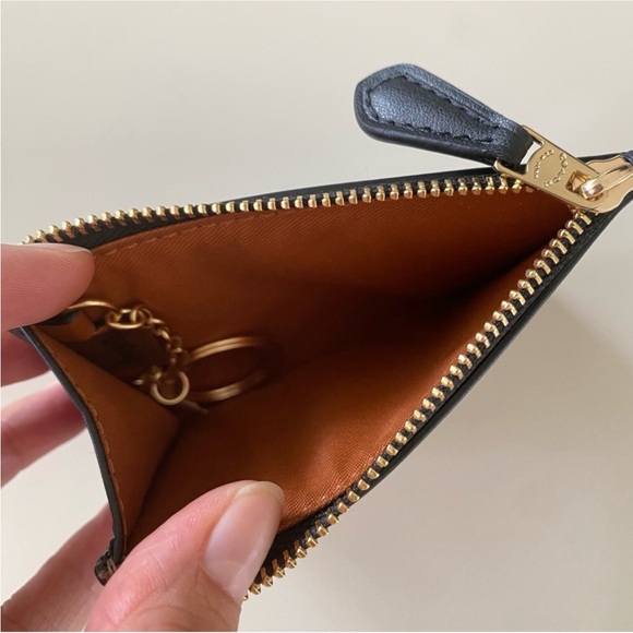 Coach Mini Skinny Id Case With Floral Print - Picture 6 of 9